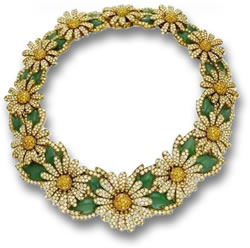 Van Cleef & Arpels Gänseblümchen-Halskette