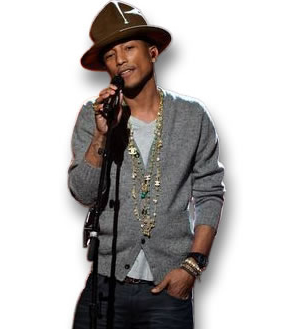 Pharrell zeigt seine Edelsteinketten