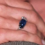 Saphir-Cabochon-Ring von Prinzessin Marie-Chantal