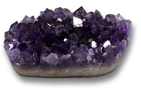 Amethyst-Geoden-Edelstein