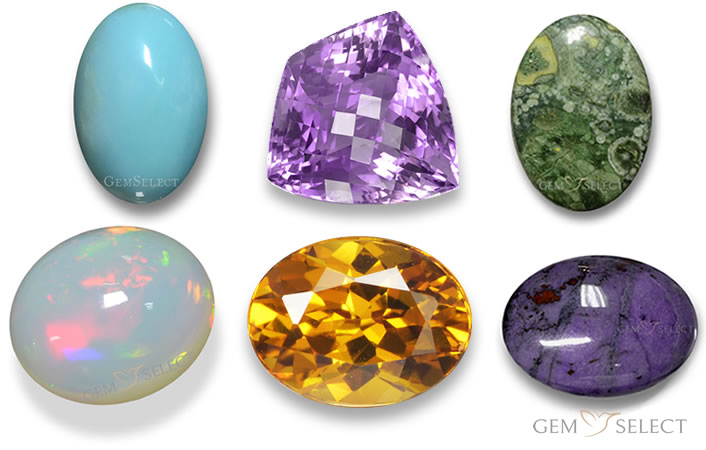 Wassermann Sternzeichen Steine von GemSelect - Medium Image