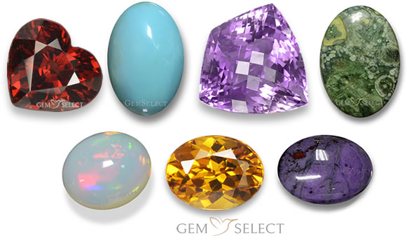 Wassermann Sternzeichen Steine von GemSelect - Medium Image
