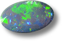 Australischer Opal-Edelstein