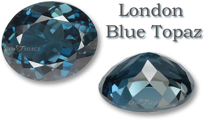 Ein Londoner Blautopas-Edelstein für Widder von GemSelect - Großes Bild