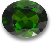 Chromdiopsid-Edelstein