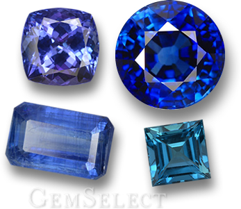 Blaue Edelsteine – Tansanit, Saphir, Kyanit und Blautopas
