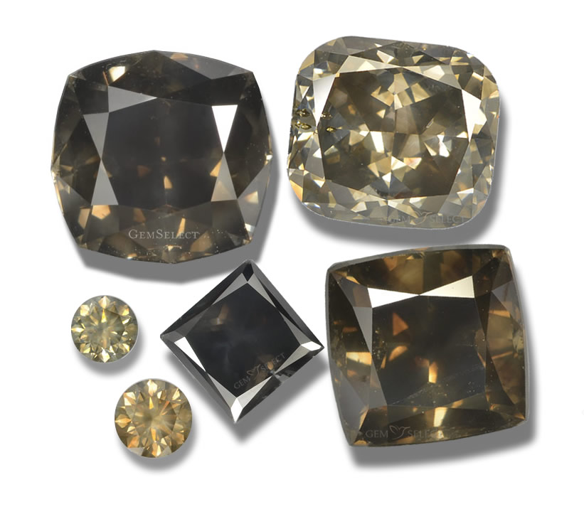 Eine Sammlung von Fancy Diamond Edelsteinen von GemSelect - Großes Bild