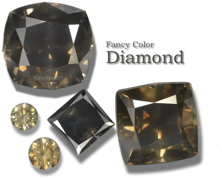 Ausgefallene farbige Diamanten von GemSelect - Großes Bild