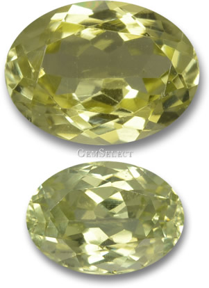 Facettierte Sillimanit-Edelsteine