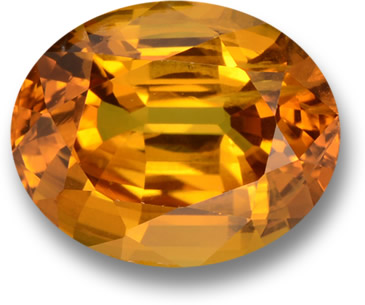 Gelbgoldener Saphir