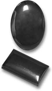 Hämatit-Edelstein-Cabochons