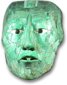 Jademaske von Pacal dem Großen