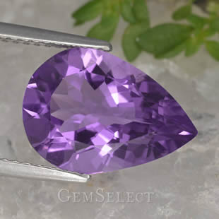 Natürlicher Amethyst-Edelstein von GemSelect