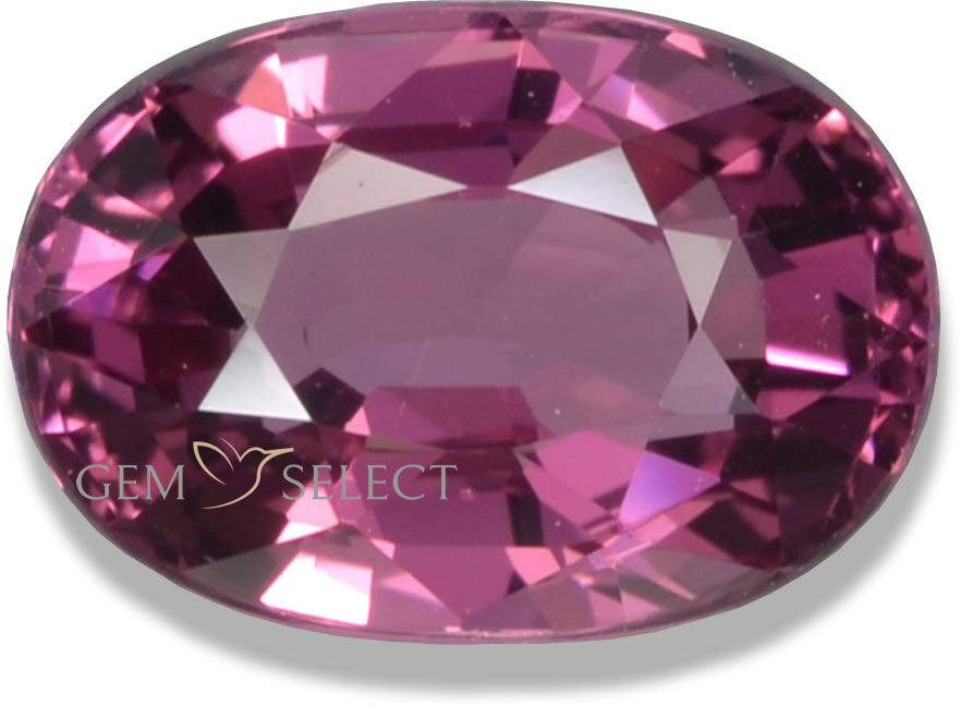 Ein Rhodolith Granat Edelstein von GemSelect - Großes Bild
