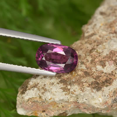 Rhodolith Granat Edelstein