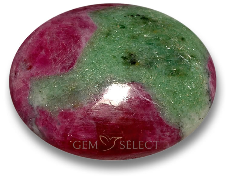 Rubin-Zoisit-Edelsteine von GemSelect – Großes Bild