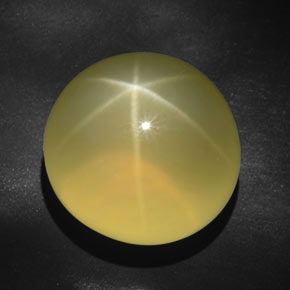 Stern Zitronenquarz Cabochon
