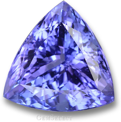 Violett-blauer Tansanit-Billion