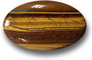 Tigerauge-Cabochon