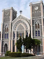 Katholische Kathedrale in Chanthaburi, Thailand