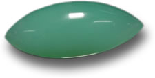 Apfelgrüner Chrysopras von GemSelect