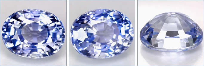Natürlicher blauer Saphir