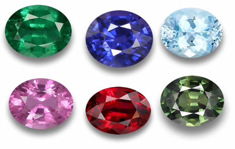 1 Carat Oval Gemstones: Oval Sapphire, Ruby, Emerald, Garnet, Tourmaline, Spinel, Aquamarine