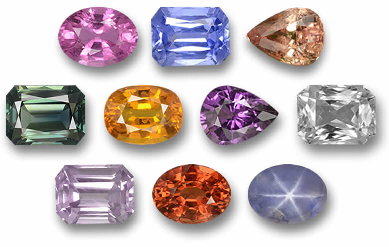 6x4 mm Sapphire Gemstones: Natural Blue, Yellow, White, Pink, Purple, Wholesale 6x4 mm Sapphire Gems