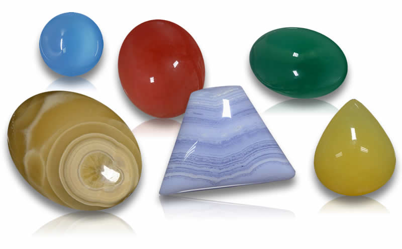 Achat-Cabochon zu verkaufen