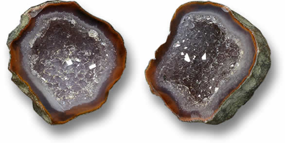 Lose Achat-Geode zu verkaufen