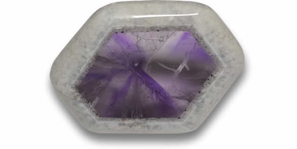 Lose Amethyst-Geodenscheibe zu verkaufen