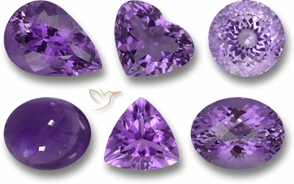 Amethyst-Edelstein – zertifizierte Naturqualität von GemSelect