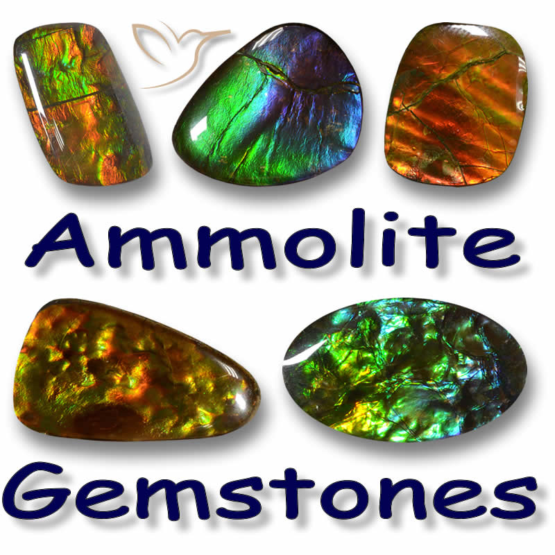 Ammolit-Edelsteine