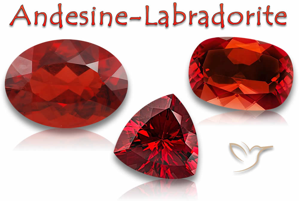 Kaufen Sie rote Andesin-Labradorit-Edelsteine