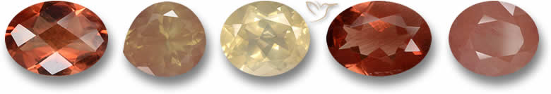 Andesine Labradorit Edelsteine
