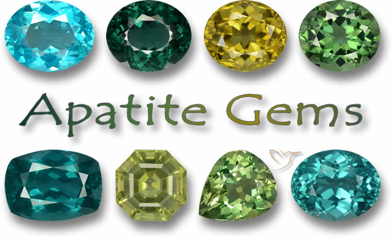 Natürliche Apatit-Edelsteine