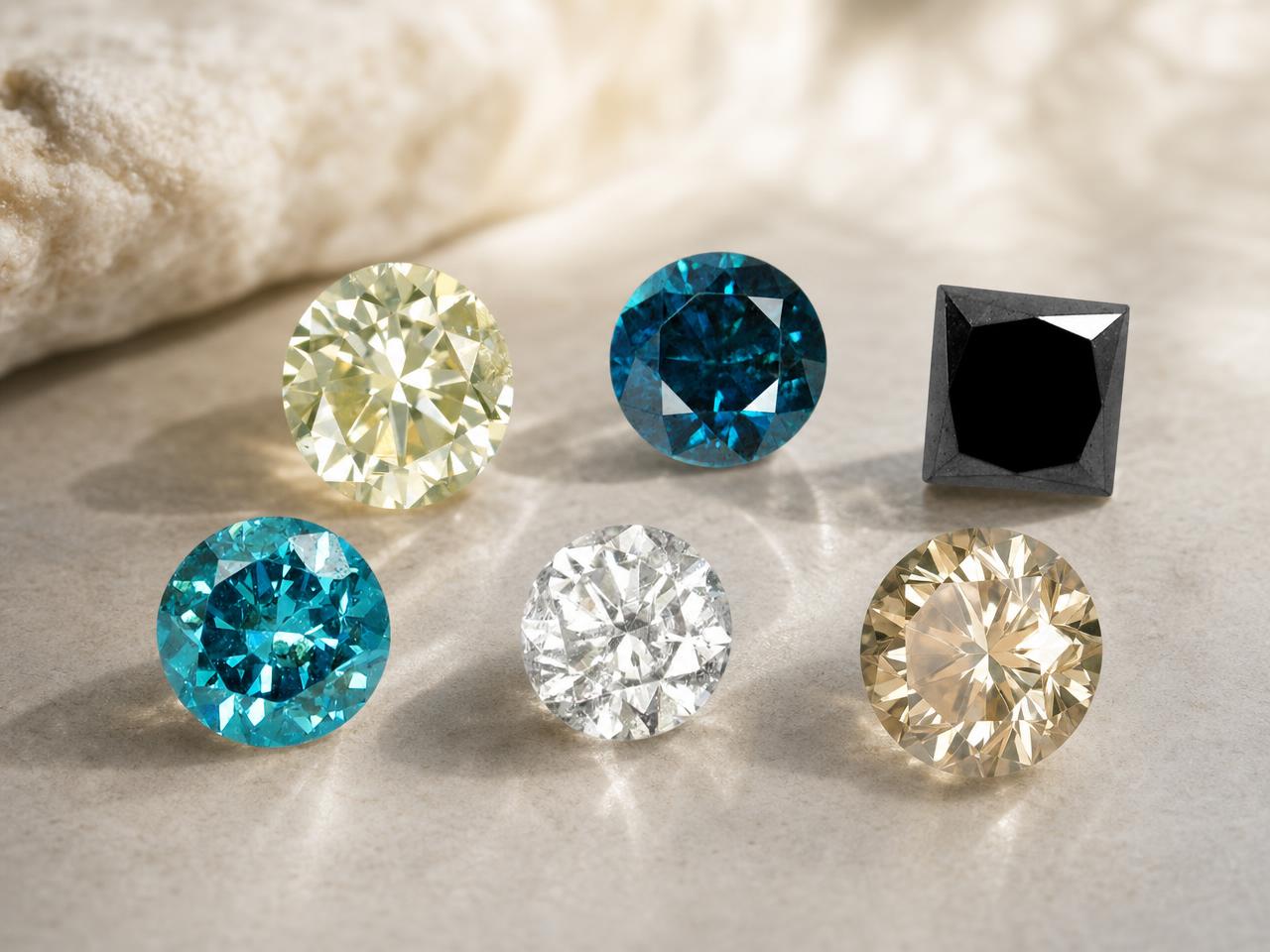 Lose Diamanten für Schmuckstücke mit dem Geburtsstein April