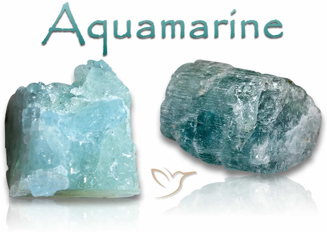 Aquamarin Rohsteine