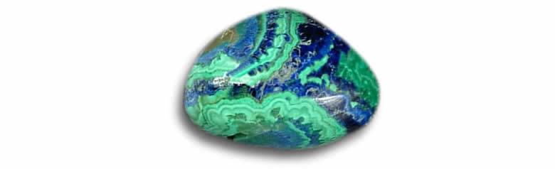 Azur-Malachit-Cabochon