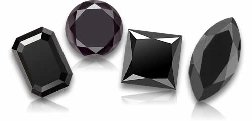 Geschäft Schwarzer Diamant Edelsteine