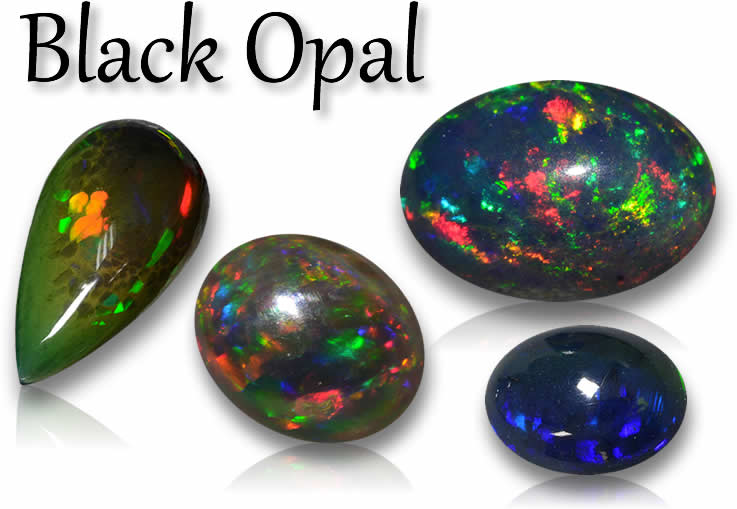 Kaufen Sie schwarze Opal-Edelsteine