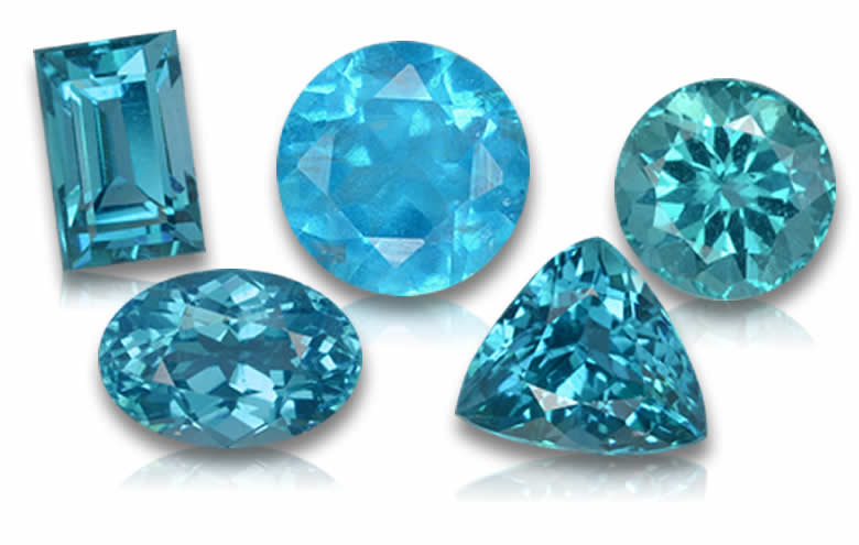 Shop Loose Blue Apatite Gemstones, Natural, Faceted, and Neon Apatite for Jewelry