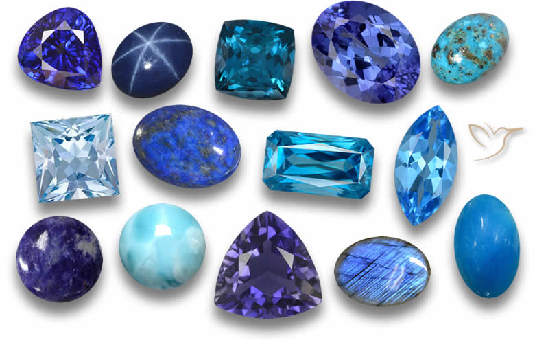 Blue Gemstones | Natural Loose Blue Gems for Sale