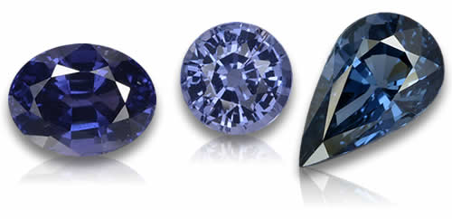 Natürliche blaue Spinell-Edelsteine
