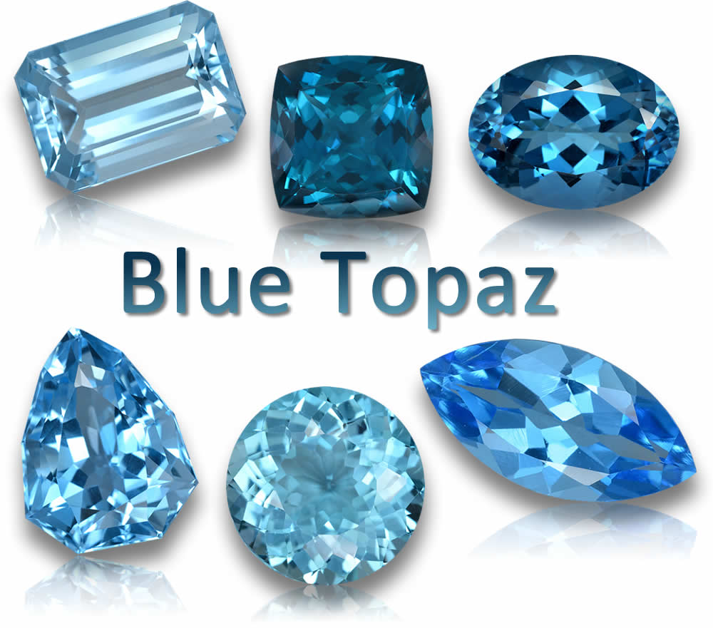 Blauer Topas zu verkaufen