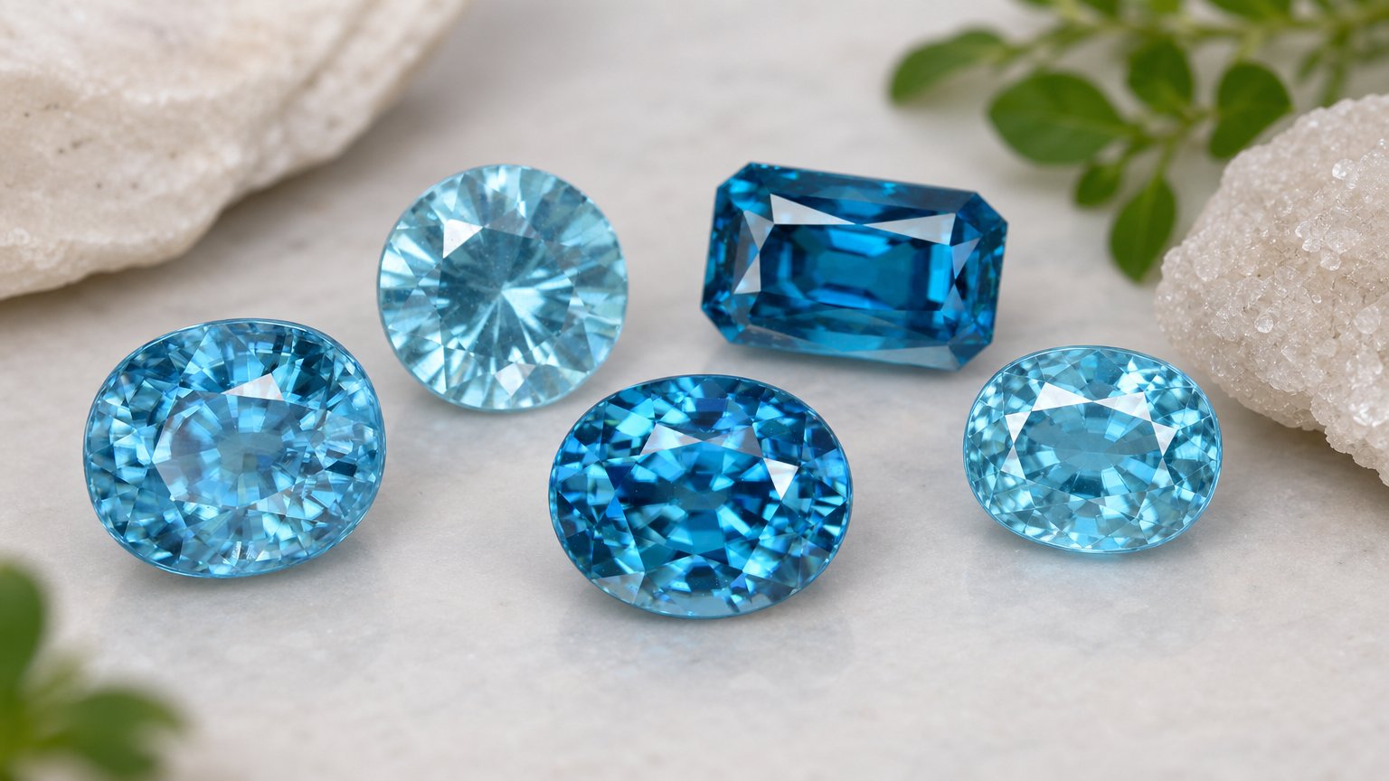 Natürliche blaue Zirkon-Edelsteine – Einkaufsratgeber