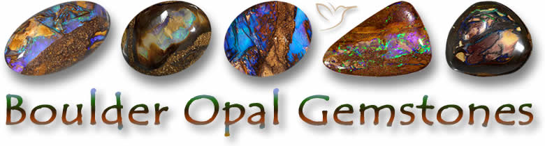Boulder Opal Edelsteine