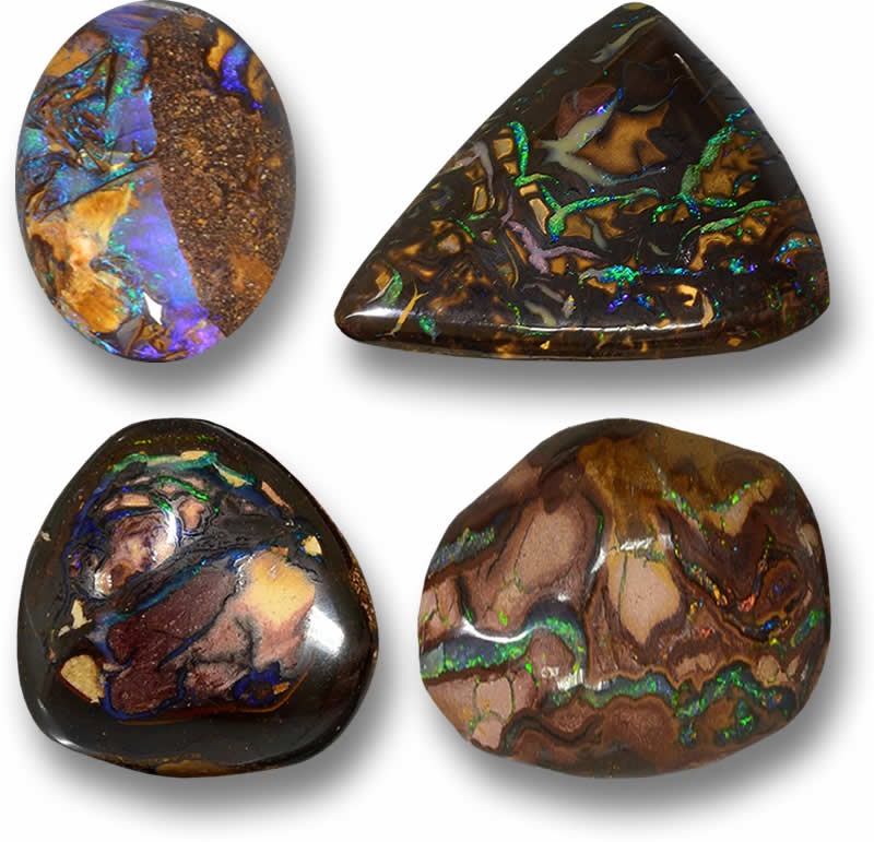 Australischer Boulder Opal