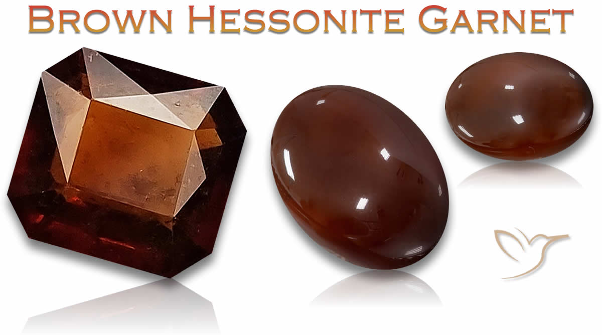 Nuy Brauner Hessonit Granat
