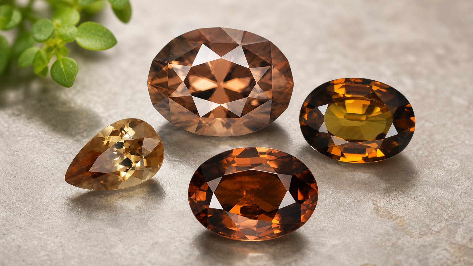 Natürliche braune Zirkon-Edelsteine – Einkaufsratgeber